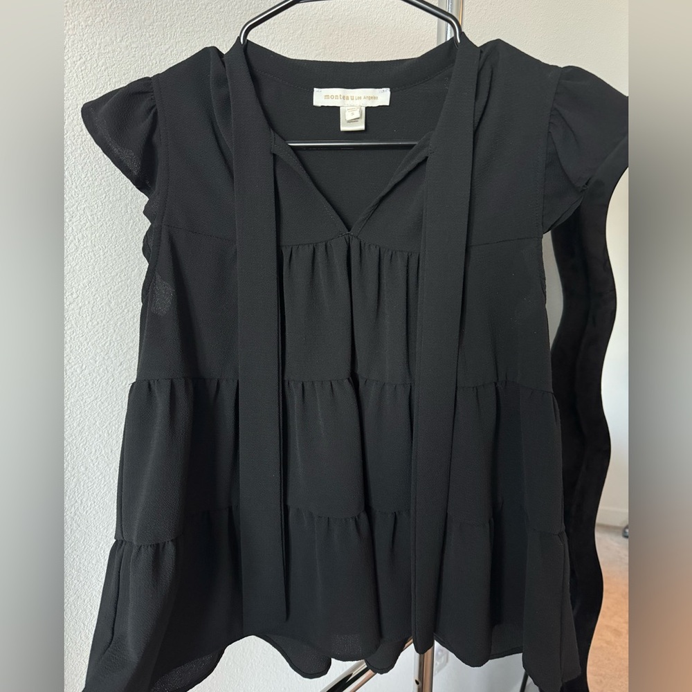 Elegant Black Blouse by Do+Be